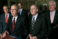 Republicans Hold Senate Ransom for Rich Tax Cut
