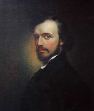 Self PortraitOil on canvas by Phineas Staunton, 1842
(Private Collection)