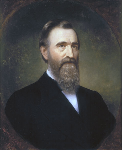 Governor Thomas Elliott BramletteOil on canvas by William Ver Bryck, 1874
(Courtesy of the Kentucky Historical Society)
