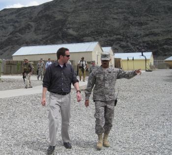 Meeting Troops in Afghanistan