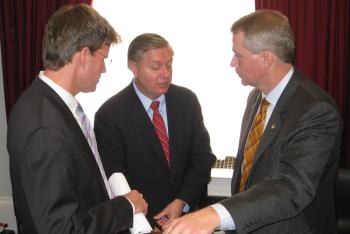 Rep. Barrett and Senator Graham discuss energy issues