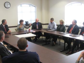 Meeting with Gaston County Mayors