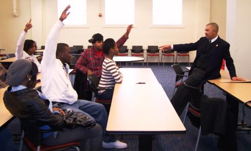 Congressman Clay Encourages Students at Covenant House in St. Louis