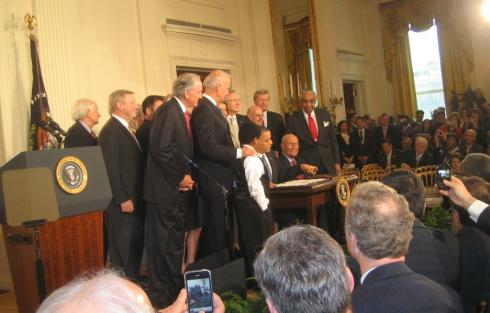 Congressman Clay attends historic Health Care Reform White House signing ceremony