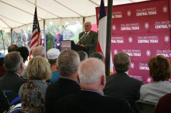 More Texas A&M Fort Hood Land Transfer Ceremony