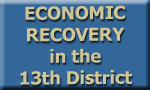 Jobs Recovery in the 13th District