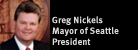 Mayor Greg Nickels of Seattle, Vice President