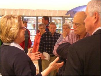 Tsongas speaks with constituents at a Congress on your Corner