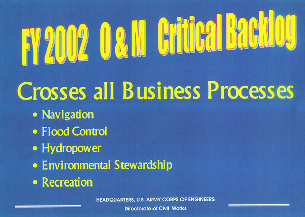 FY2002 O&M Critical Backlog