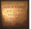 Image of Johnson Floor Plaque