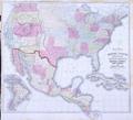 New Map of the United States, Mexico, South America, Central America[,] West Indies and Part of Canada
