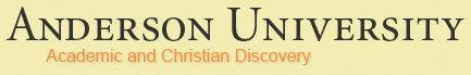 Anderson University: Academic and Christian Discovery