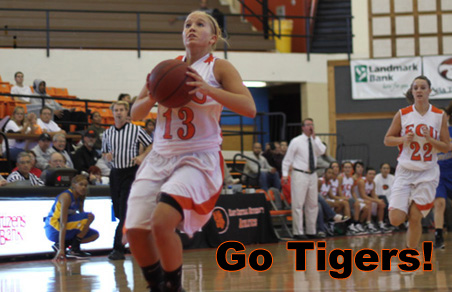 ECU lady tiger basketball. Go Tigers!