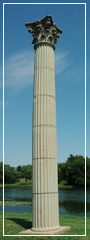 A long standing landmark of the PU campus, the columns represent the ideals of the Phillips University experience: spiritual, intellectual, social and physical.