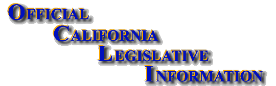 [Picture - Official California Legislative Information]