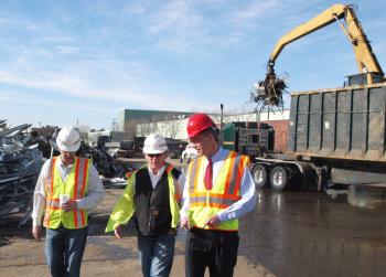 Touring Northern Metal Recycling