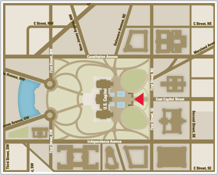 Map of the Capitol Complex