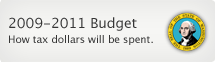 2009-2011 Budget: How tax dollars will be spent.