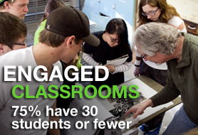 Engaged Classrooms: 75% have 30 students or fewer