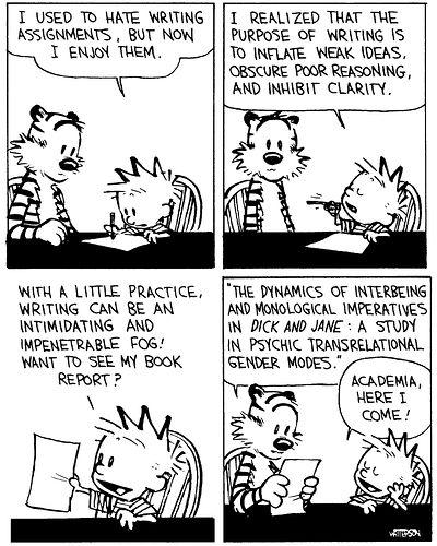 Calvin on Writing