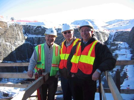 Rep. Salazar tours the A-LP site in January