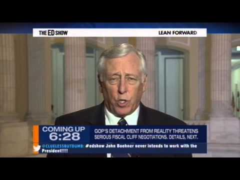 Hoyer Discusses the Fiscal Cliff on MSNBC's "The Ed Show"
