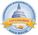 Congressional Management Foundation Gold Mouse Award