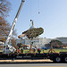 The Capitol Christmas Tree arrives at the west front of the United States Capitol.  November 26, 2012.  (Official Photo by Heather Reed)

--
This official Speaker of the House photograph is being made available only for publication by news organizations and/or for personal use printing by the subject(s) of the photograph. The photograph may not be manipulated in any way and may not be used in commercial or political materials, advertisements, emails, products, promotions that in any way suggests approval or endorsement of the Speaker of the House or any Member of Congress.
