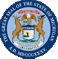 The great seal of the state of Michigan