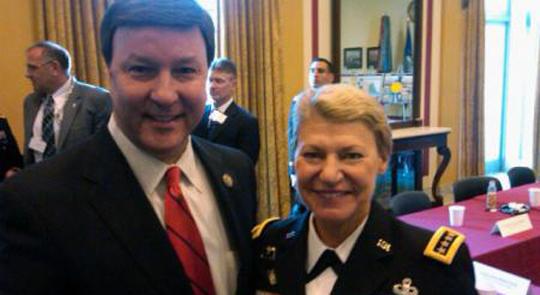 Rogers Meets with Gen. Dunwoody on Anniston Army Depot Future feature image