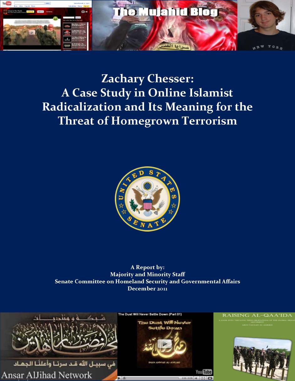 Zachary Chesser: A Case Study in Online Islamist Radicalization