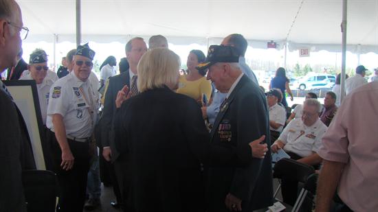 Meeting with Veterans 