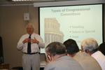 August 2007 Rep Price addressing staffers from HDAC partner legislatures on committee operations
