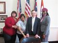 DFAS workers thank Kucinich for protecting jobs