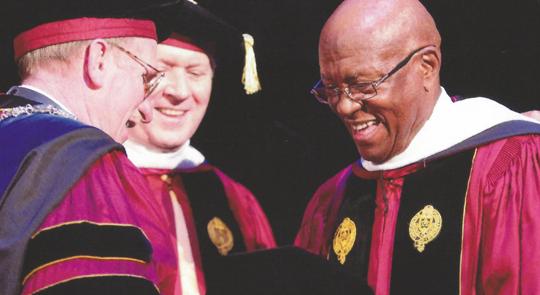 Towns Receives Honorary Doctorate from Fordham University feature image