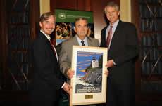 Congressman Costello receiving the Friend of National Parks Award