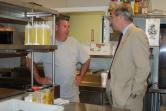 Whitehouse Tours Cranston Small Businesses to  to Discuss his Effort to Create Jobs  