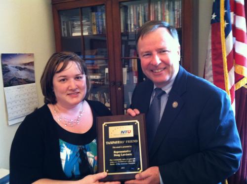 Presented with Taxpayer's Friend Award