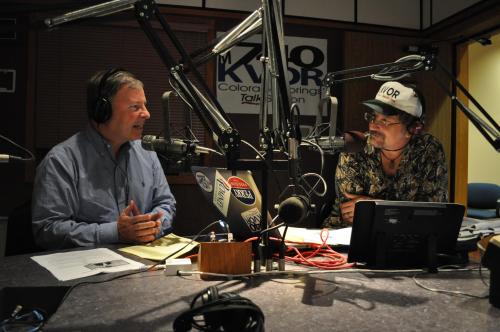 On the radio with Richard Randall