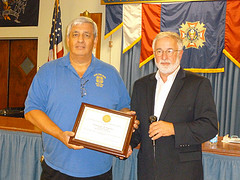 Honoring Joe Cognitore of Rocky Point VFW