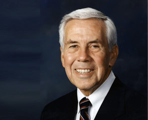 Headshot of Senator Richard G. Lugar