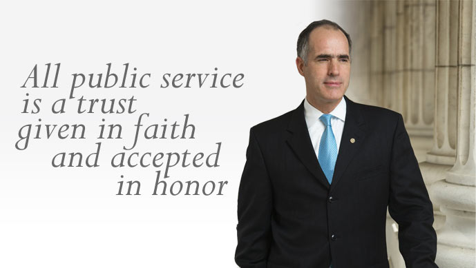 All public service is a trust given in faith accepted with honor