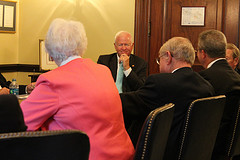 Senators Chambliss and Isakson meet with the Valdosta-Lowndes Chamber of Commerce