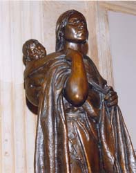 Statue of Sakakawea in the U.S. Capitol