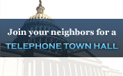 Join Your Neighbors for a Telephone Town Hall