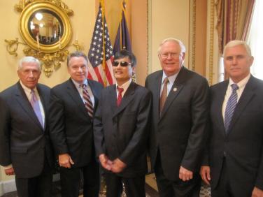 Meeting with Chinese activist Chen Guangcheng