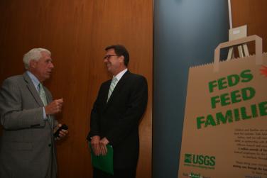 Feds Feed Families Food Drive Kickoff 