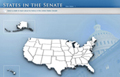 Image: Screenshot of the States in the Senate homepage.