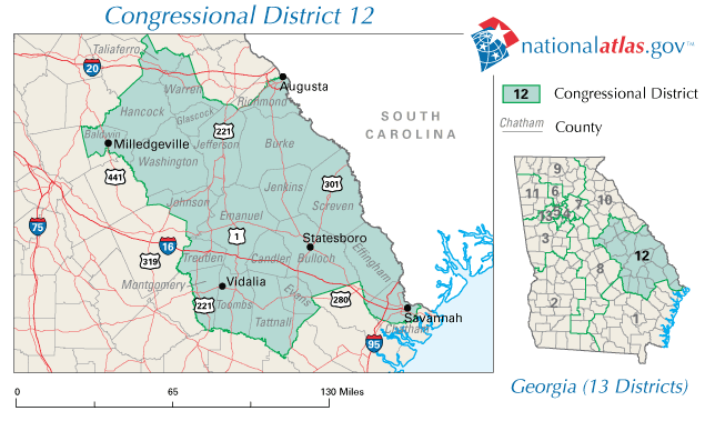 United_States_House_of_Representatives_Georgia_District_12_110th_Congress