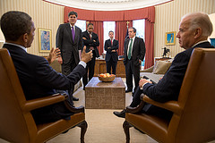 US Treasury Department: Secretary Geithner attends meeting in the Oval Office (Friday Dec 7, 2012, 4:18 PM)
		
